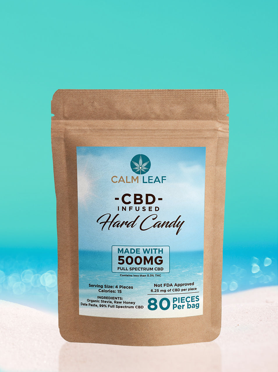 CBD Hard Candy- 500MG Full Spectrum. (80ct.)