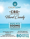 CBD Hard Candy- 500MG Full Spectrum. (80ct.)